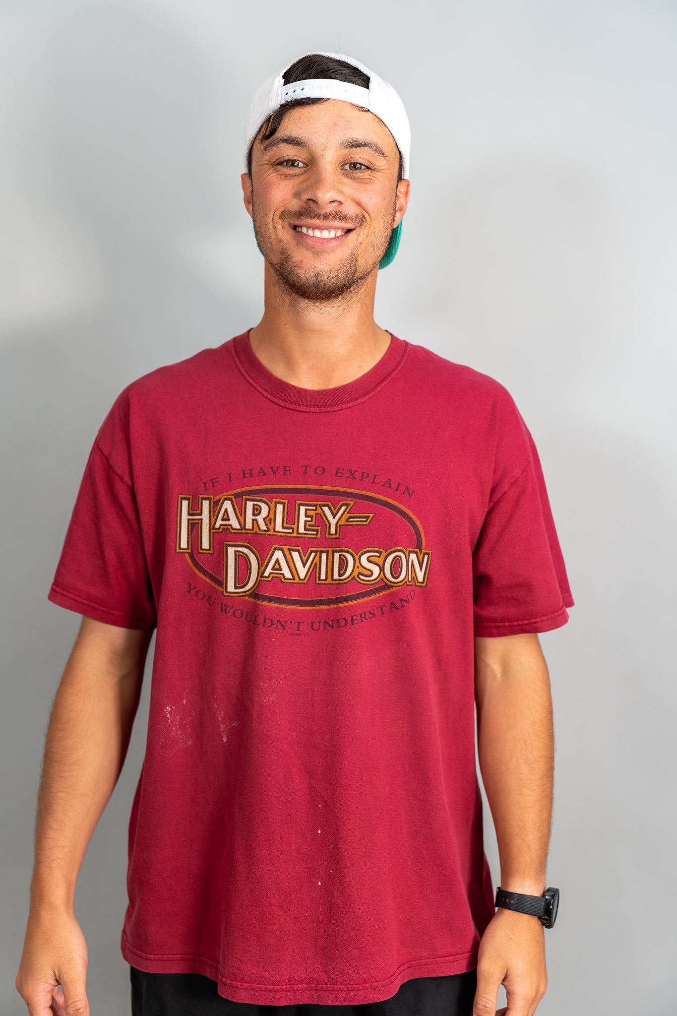 Red Harley Davidson T-Shirt - XL