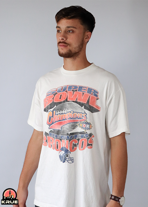 1997 Denver Broncos Championship T-Shirt - Large